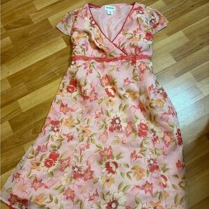 Motherhood Maternity pink floral  Dress